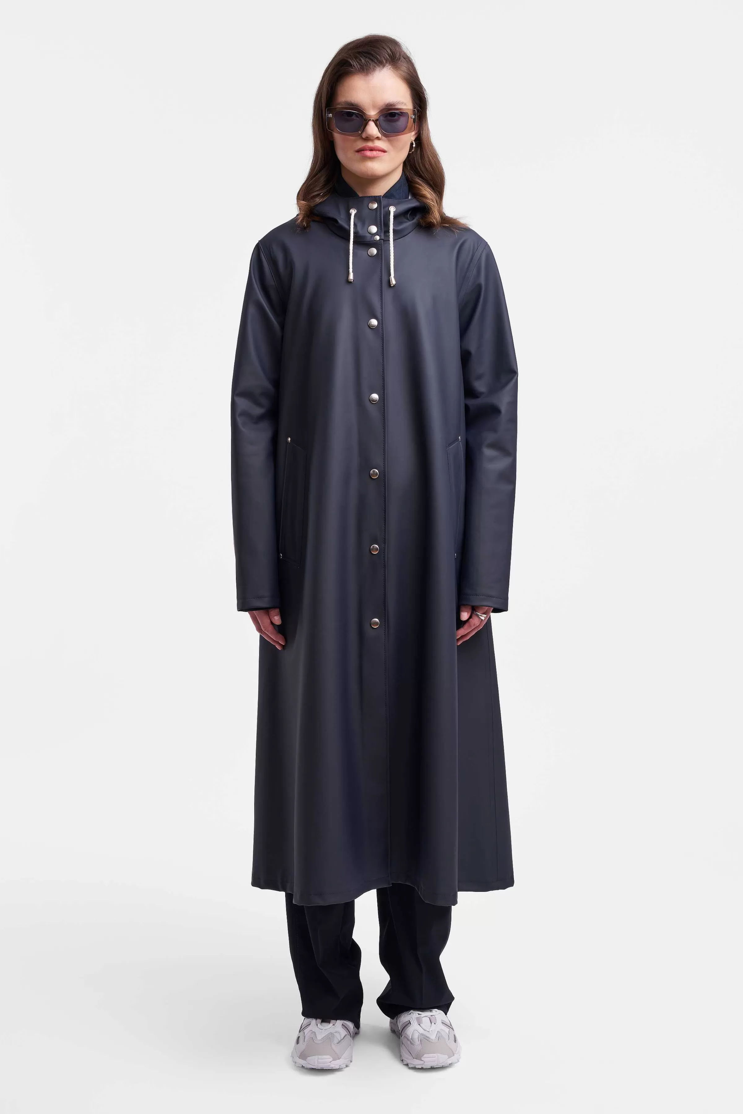 STUTTERHEIM Regnfrakker<Mosebacke Langtrykk Regnfrakk