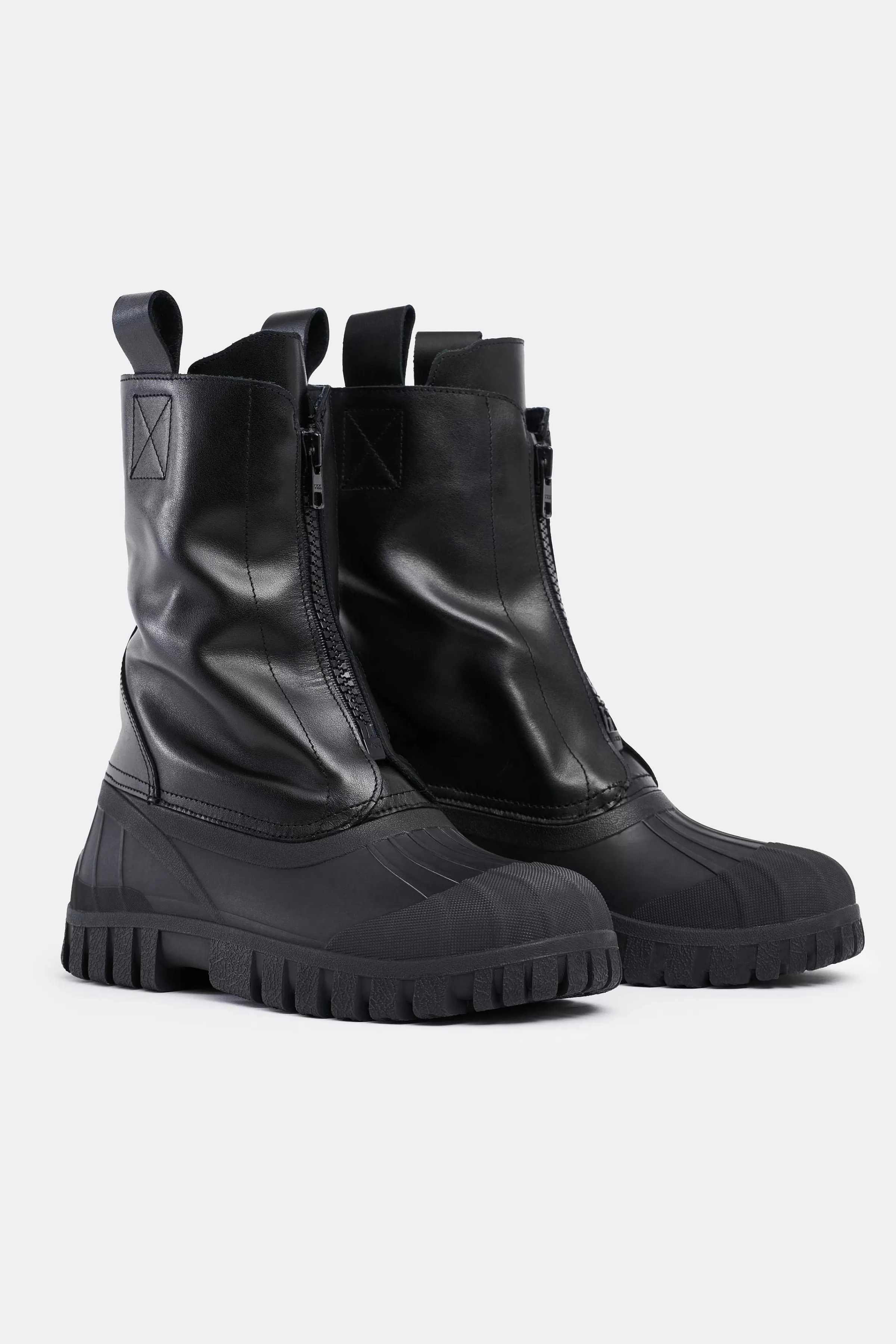 STUTTERHEIM Lær Støvler<Patrol Zip Boot Lær