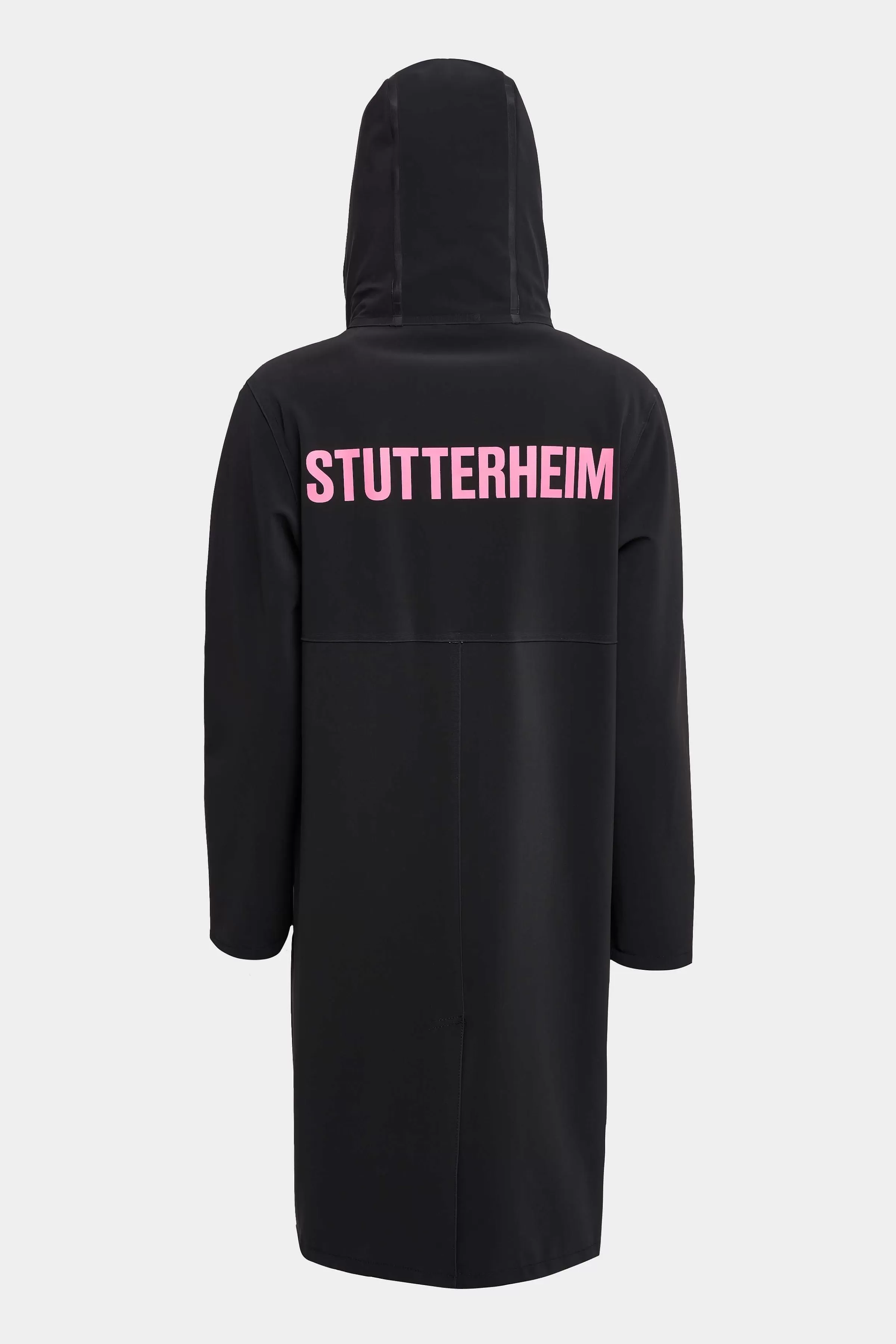 STUTTERHEIM Herresalg<Stockholm Long Matte Print Regnfrakk