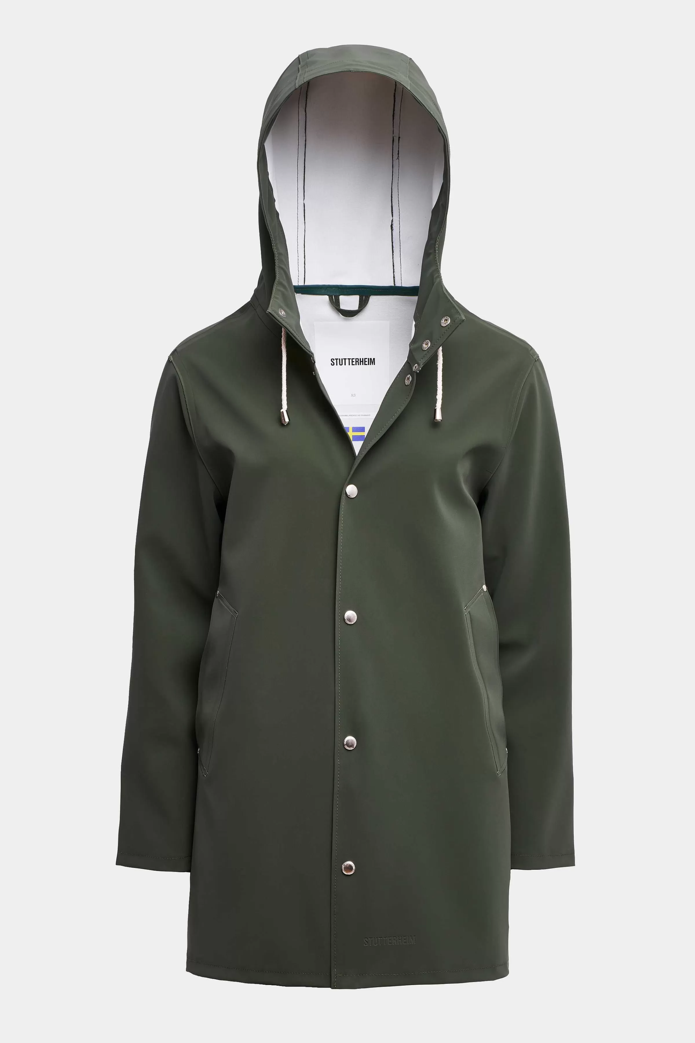 STUTTERHEIM Herresalg<Stockholm Matt Regnfrakk